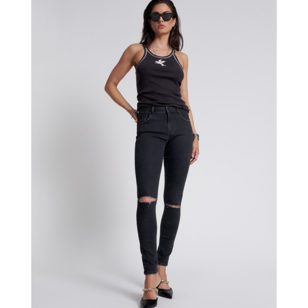 One X Teaspoon Black High Waist Freebird II Women's Jeans sz 26
